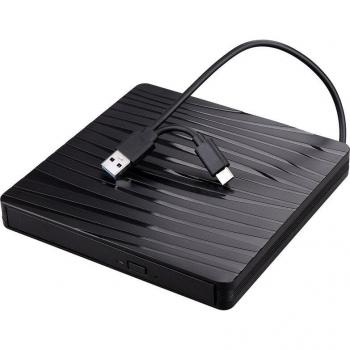 2-In-1 USB 3.0 Type-C Portable DVD Drive