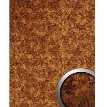 Wallface Metall‑Optik Wandpaneel 17277 – Kupferbraun matt