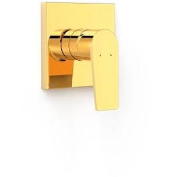 Tres RAPID‑BOX – Gold‑sichtbares Teil (24 Kt) – 1‑Wege‑Unterputzgehäuse