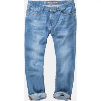 Men's Plus Size Belly Fit Jeans FLEXNAMIC®, Blue, Size 28, Cotton