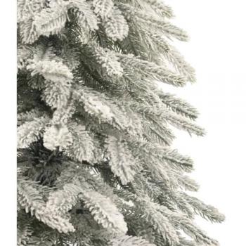 Sapin de Noël 150 cm artificiel neige floquée