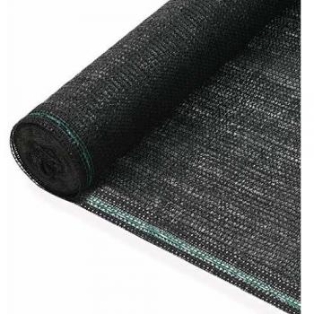 VidaXL Tennis Court Screen HDPE 1.8x100 m Black