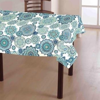 Cubrecamas de Cocina “Azul y Gris” – Hulehule Mantel