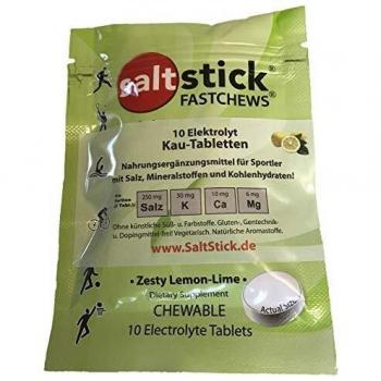 SaltStick Fastchews Elektrolyt-Kautabletten 10er Pack