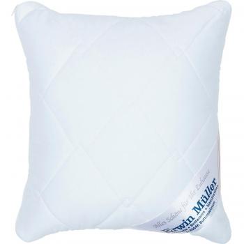 Kuschelkissen Erwin Müller 35 × 40 cm, Textilfaser, Weiß