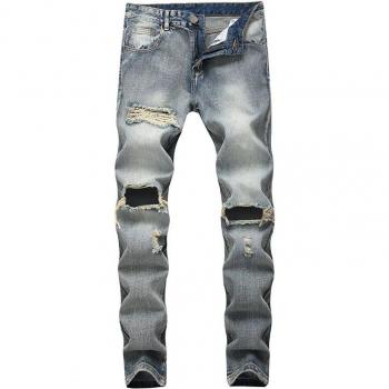 Jean cassé homme style urbain