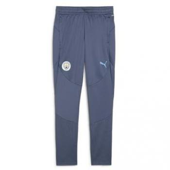 PUMA Manchester City Kinder Trainingshose Blau 2024/25