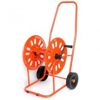 Carrello Avvolgitubo 80 m, Acciaio Verniciato Agrati Rosso – Giordanoshop
