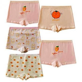 Braguitas Niñas MiSense Paquete de 5 Algodón Suaves 2-11 años