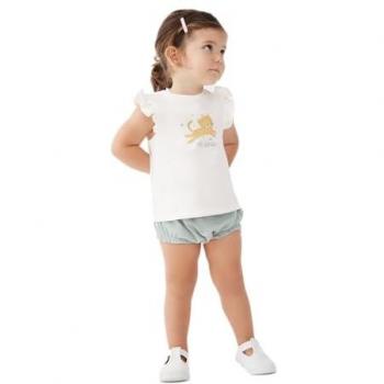 Street Monkey Baby Leopard Set con Volantes y Bombacho