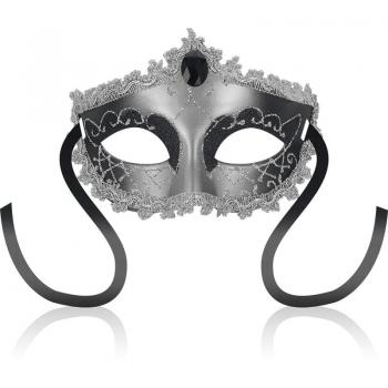 Mascarilla Óhmama Negra con Detalle Azul