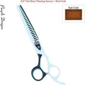 Saphir Foncé – Coupe canine 8”, lames japonaises, tondeuse de beauté