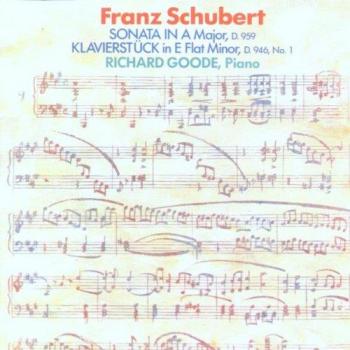 Klaviersonate D 959: Richard Goode, 2025 Ausgabe