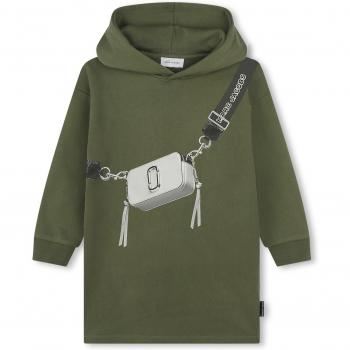 Couture Marc Jacobs Robe à capuche fille 4A Winter Moss