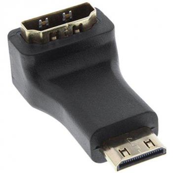Inline 17690K Adaptador de Cable HDMI A HDMI C Negro