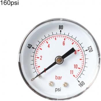 52mm Dial Pressure Gauge 1/4 BSPT 0-300 PSI & Bar