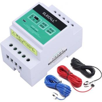 Controlador DF96E de nivel de líquido, interruptor de flotador, 3 sondas, montaje en riel DIN, AC220V 5A