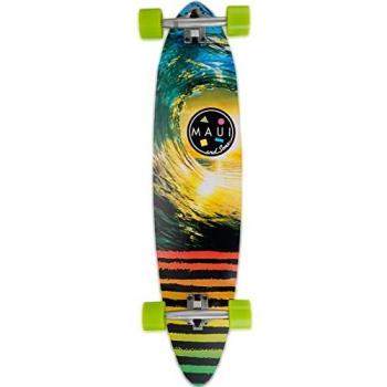 Pintail Longboard 39 pouces Maui & Sons – Jaune Street Art