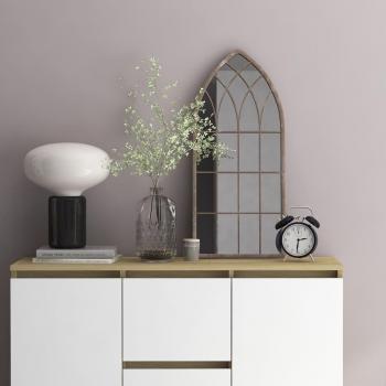Miroir Sable 70×30 cm en fer – usage intérieur