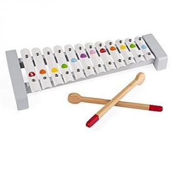 Xylophone en bois Confetti pour imitation musicale par Janod