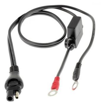 Conector con conectores borne baterias cargador OPTIMATE SAE-71