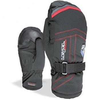 Level Junior's Hélico Moufles Enfant Garçon Rouge Taille FR 8-10 Ans