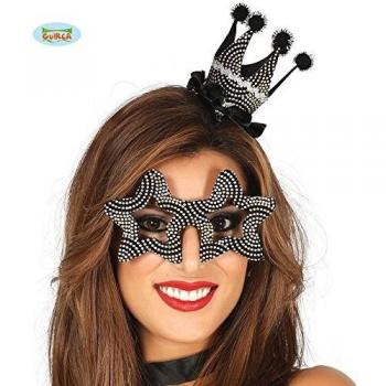 Pacchetto di fine anno: corona e occhiali dorati