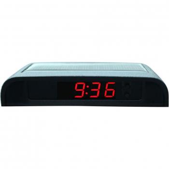 Internal Stick-On Digital Car Clock with Solar Charging
