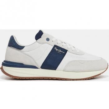 Buster Tape Pepe Jeans Baskets Blanc