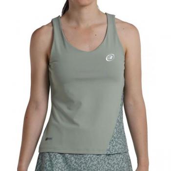 Camiseta de pádel Bullpadel Brete Mujer Verde 813