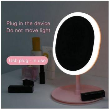 Portable Touch Screen LED Makeup Mirror