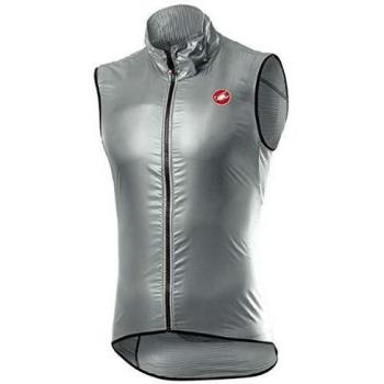 Castelli Herren Air Vest, Silber Grau, Größe S