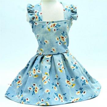 Falda de eslinga margarita para mascotas 5 talles