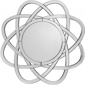 Orsina Glimmering Glass Wall Mirror