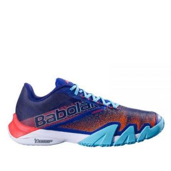 Jet Premura 2 Padel Shoe (Men, Blue/Poppy Red)