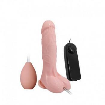 Vibrador Pene con Spray de Agua y Eyaculación