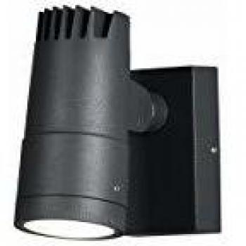 Konstsmide Andria Wandspot, Aluminium, anthrazit, 8 W