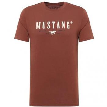MUSTANG Herren T-Shirt in Braun