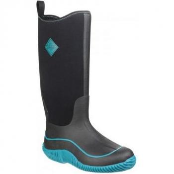 Botas Muck Hale Rosa Caliente/Negro para Mujeres