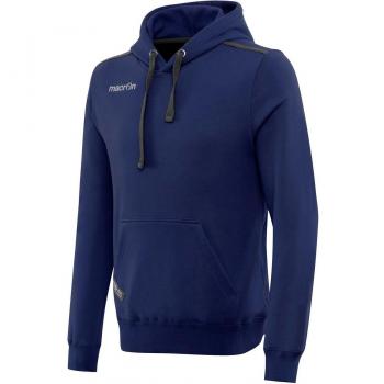 Macron Grunge Kapuzenpullover Blau 2XS