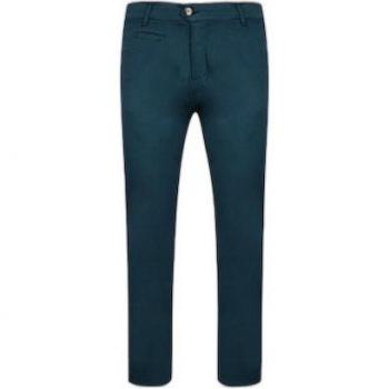 Chino durable Faguo Brix, en coton bio-recyclé, teinte bleue 31