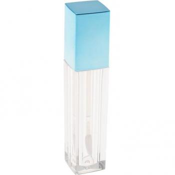 5.5ml Square Blue and White Lipstick Container