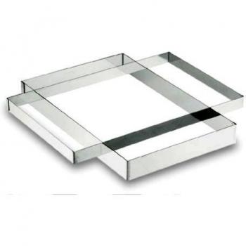 Lacor Marco de Horno, Metal, Plateado, 40x60 cm