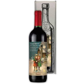 Vánoční červené víno Merlot 0,75 l