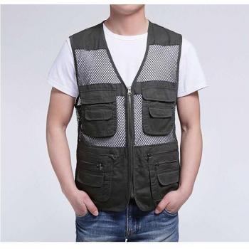 Chaleco de Viaje con Malla Fina para Hombre