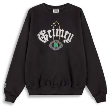 Sudadera Grimey Negra para Hombre