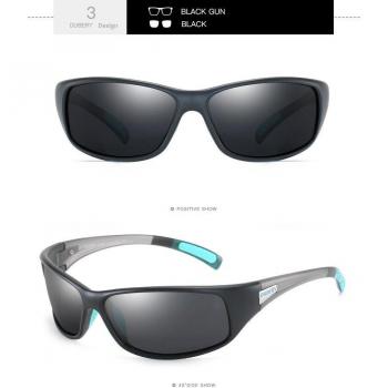 Gafas de sol para hombre con montura de PC y protección UV400