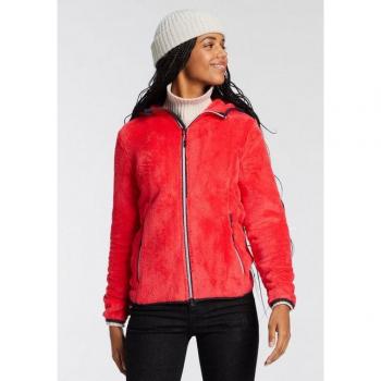 D Kapuzenfleecejacke (orange) – CMP Damenjacken