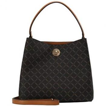 L.Credi, Handtasche, Filiberta Schultertasche 30 cm, Braun