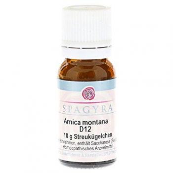 SPAGYRA Arnica montana D 12 Globuli, 10 g Globuli